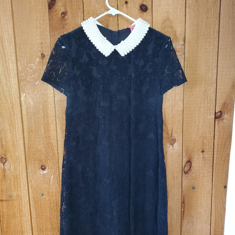 Betsy Johnson Black Velvet